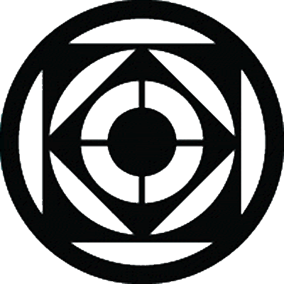 細輪に重ね鉄砲角模様