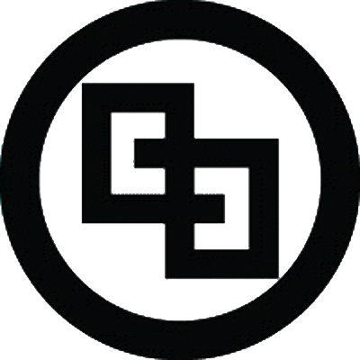 丸に組み角飾り