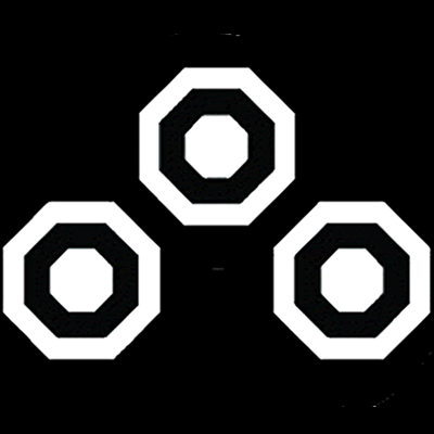 陰三つ盛り子持ち八角