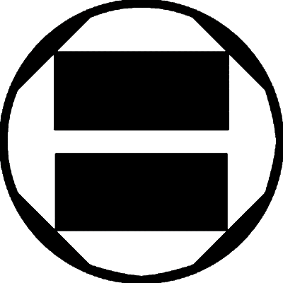 地抜き隅切り角に二つ算木