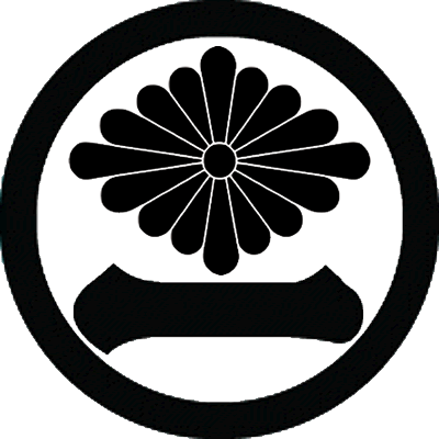 丸に菊菱に一文字