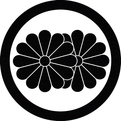 丸に重ね十二葉菊