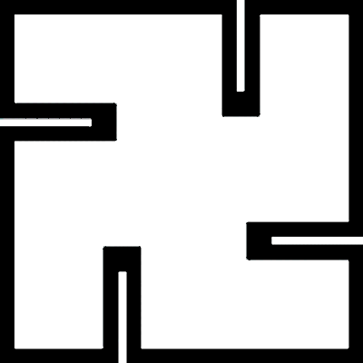 中陰左万字／中陰左卍