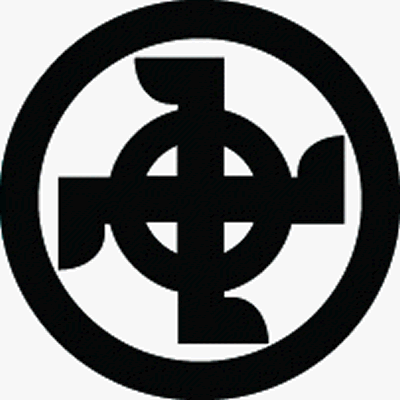 丸に変わり左万字に輪／丸に変わり左卍に輪