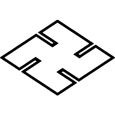 中陰左万字菱／中陰左卍菱