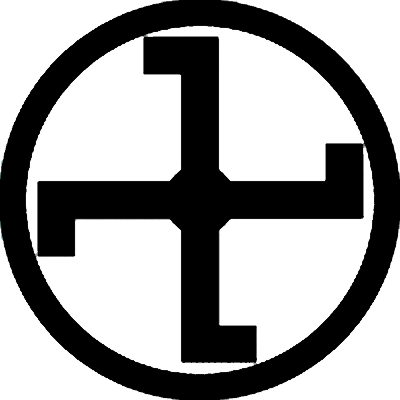 中輪に鍵万字／中輪に鍵卍