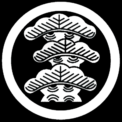 陰丸に右三階松