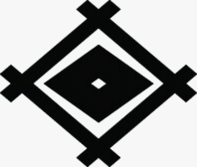 井桁に一つ目菱