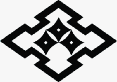 折入り菱に反り三つ目