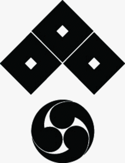 三つ目に右三つ巴