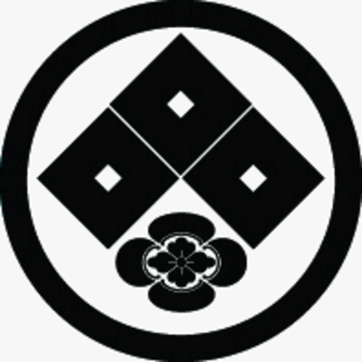 丸に三つ目に木瓜