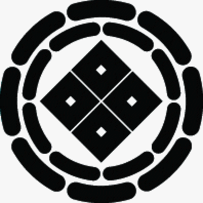 二重切れ輪に四つ目