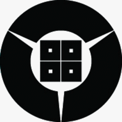 三つ地紙に平四つ目