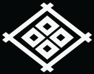 陰井桁に四つ目菱