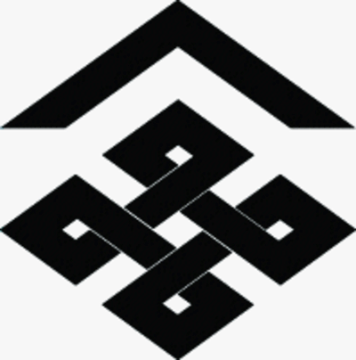 山形結びに四つ目菱