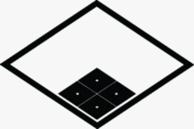 細菱に覗き四つ目菱