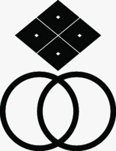 四つ目菱に輪違い