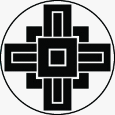 毛輪に四つ目崩し