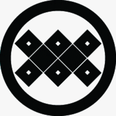 丸に繋ぎ六つ目