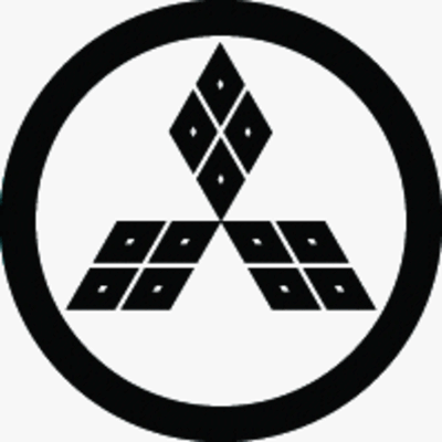 中輪に三つ隅合わせ四つ目菱