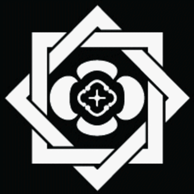 陰組み合い角に木瓜