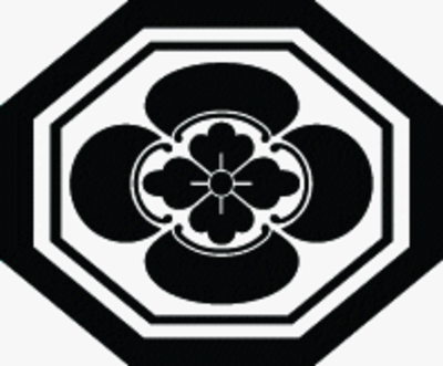 子持ち隅切り菱に木瓜