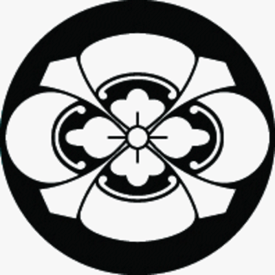 石持ち地抜き剣木瓜