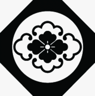 隅切り鉄砲角に唐鐶木瓜