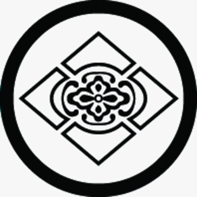 丸に中陰木瓜菱