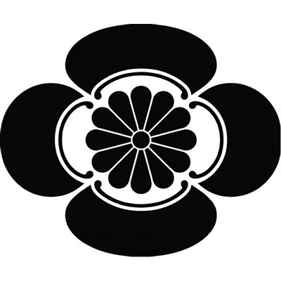 木瓜に十二葉菊