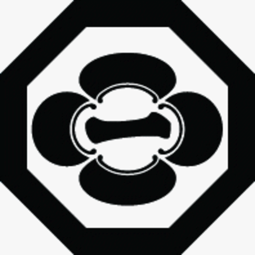 八角内に木瓜に一文字