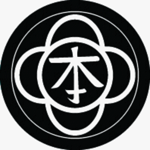 丸の内に地抜き木瓜形に本文字