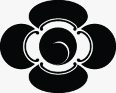 木瓜に右一つ巴