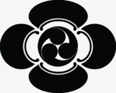 木瓜に左三つ巴