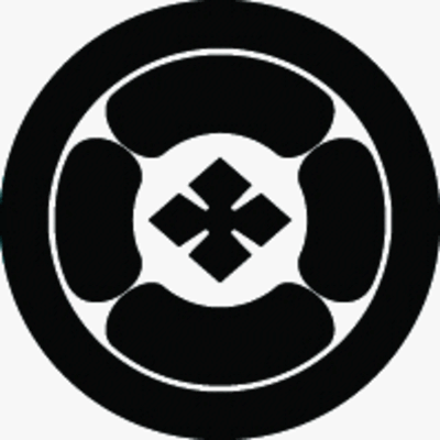 丸の内に木瓜形に四つ剣