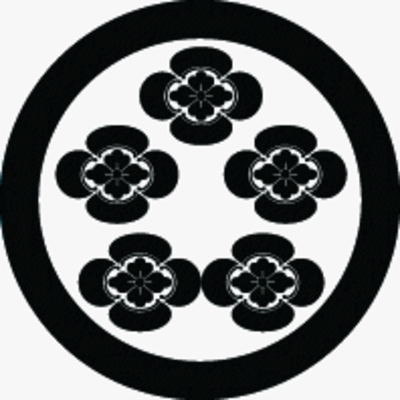 丸に五つ木瓜（2）