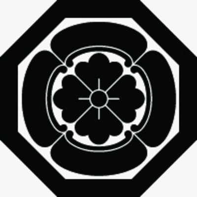 隅切り角に四方木瓜（2）