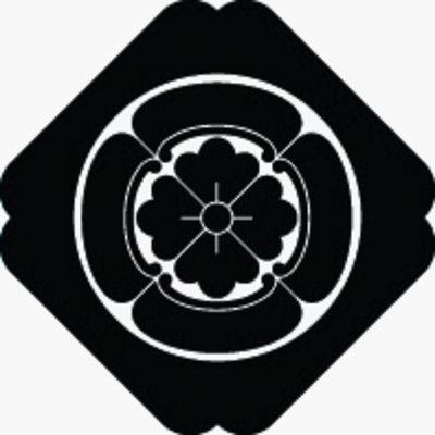 隅入り鉄砲角に四方木瓜