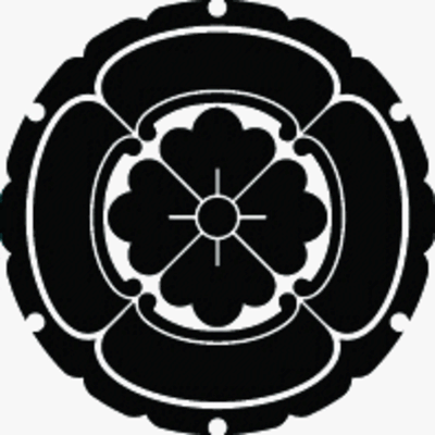 外雪輪に四方木瓜