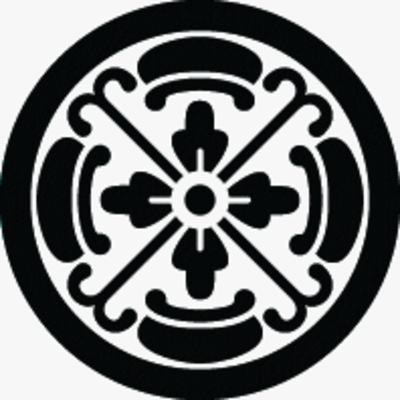 丸に蔓四方木瓜