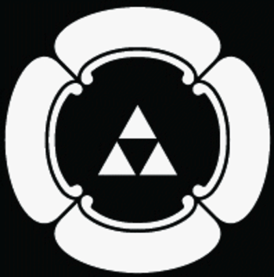 陰四方木瓜に三つ鱗