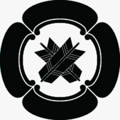 丸に四方瓜に違い矢