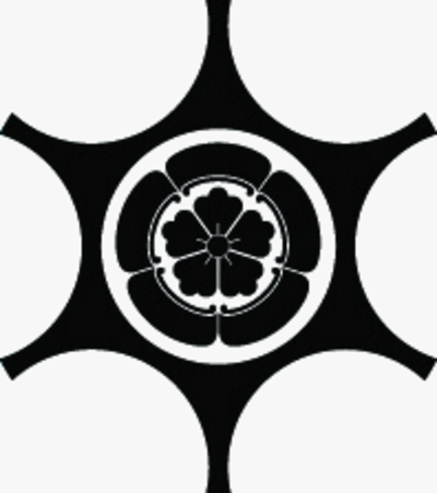 鞠挟みに五瓜に唐花