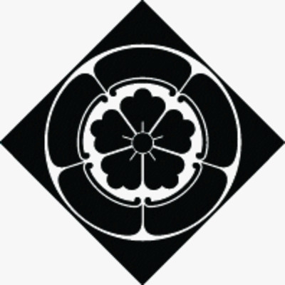 鉄砲角に五瓜に唐花