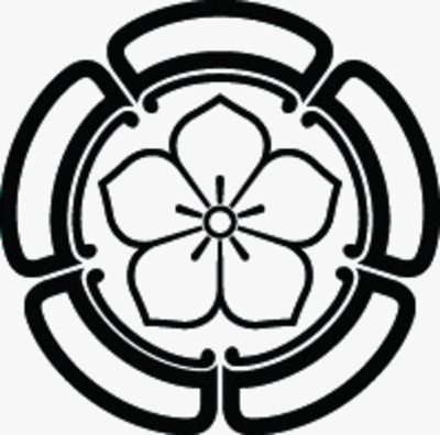 中陰五瓜に桔梗