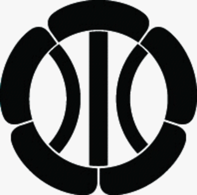 一重五瓜に水文字