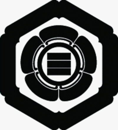 隅入り六角に五瓜に丸に三つ引き