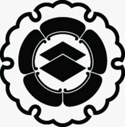 雪輪内に五瓜に重ね菱