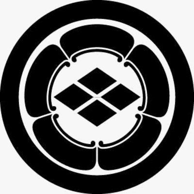 丸に五瓜に割り菱