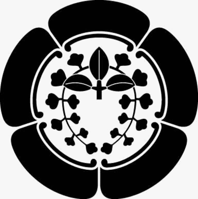 一重五瓜に下がりばら藤